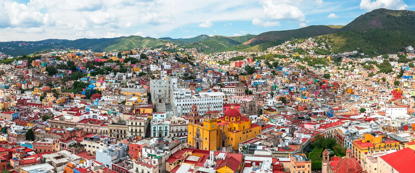 Vista panorámica de Guanajuato Capital